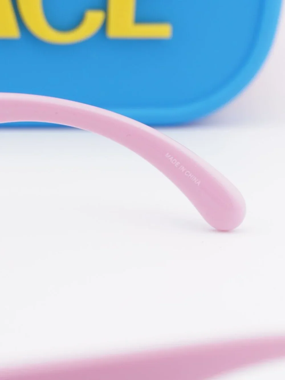 Versace Kids VK2003 10029L Rectangle Sunglasses - Pink/Gold / Pink Mirror